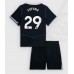 Chelsea Wesley Fofana #29 Barnkläder Tredje matchtröja till baby 2025-26 Kortärmad (+ Korta byxor) Billigt